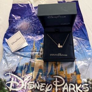 Disney Parks Sterling Platinum Bracelet